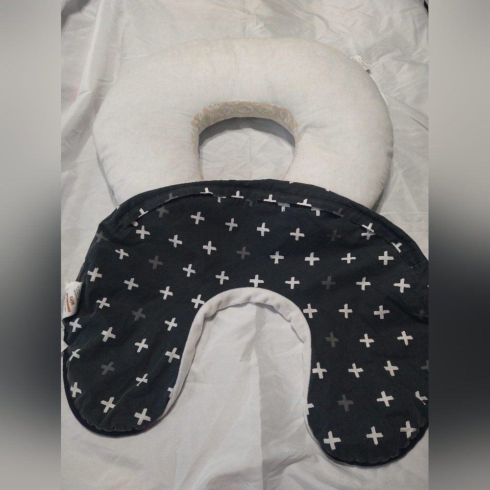 Bobby Pillow and Poppy Cover /Baby Accessories/ Pre Loved Baby Gear